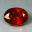 1.37 ct Oval Cut (7.56 x 5.58 mm) Orange Red Spessartite Garnet Natural Gemstone