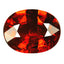 1.52 ct Oval Cut (7.66 x 6.03 mm) Orange Red Spessartite Garnet Natural Gemstone