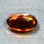0.58 ct Oval Cut (5.49 x 4.19 mm) Orange Red Spessartite Garnet Natural Gemstone