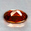 1.35 ct Oval Cut (7.56 x 5.49 mm) Orange Red Natural Spessartite Garnet Gemstone