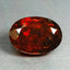 2.90 ct Oval (9.79 x 7.01 mm) Orange Red Spessartite Garnet Natural Gemstone