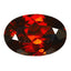 1.23 ct Oval Cut (7.50 x 5.15 mm) Orange Red Natural Spessartite Garnet Gemstone