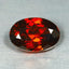 1.23 ct Oval Cut (7.50 x 5.15 mm) Orange Red Natural Spessartite Garnet Gemstone