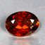 1.09 ct Oval Cut (7.17 x 5.33 mm) Orange Red Natural Spessartite Garnet Gemstone