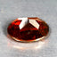 0.95 ct Oval Cut (6.55 x 4.70 mm) Orange Red Natural Spessartite Garnet Gemstone