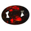 0.53 ct  Oval (6.09 x 4.35 mm) Orange Red Natural Spessartite Garnet Gemstone