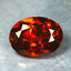 2.02 ct Oval Cut (8.56 x 6.37 mm) Orange Red Spessartite Garnet Natural Gemstone