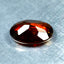 0.78 ct Oval Cut (7.06 x 4.97 mm) Orange Red Spessartite Garnet Natural Gemstone