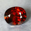 1.47 ct Oval Cut (7.37 x 6.13 mm) Orange Red Natural Spessartite Garnet Gemstone