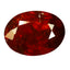 2.03 ct Oval Cut (8.88 x 6.65 mm) Orange Red Spessartite Garnet Natural Gemstone