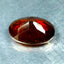 2.03 ct Oval Cut (8.88 x 6.65 mm) Orange Red Spessartite Garnet Natural Gemstone