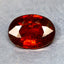 0.57 ct Oval Cut (6.44 x 4.75 mm) Orange Red Natural Spessartite Garnet Gemstone