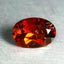 0.52 ct Oval Cut (5.86 x 4.02 mm) Orange Red Natural Spessartite Garnet Gemstone