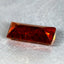 1.40 ct Octagon (9.08 x 4.08 mm) Orange Red Natural Spessartite Garnet Gemstone