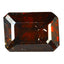 1.64 ct Octagon (7.36 x 5.33 mm) Orange Red Natural Spessartite Garnet Gemstone