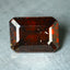 1.64 ct Octagon (7.36 x 5.33 mm) Orange Red Natural Spessartite Garnet Gemstone