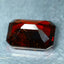 1.02 ct Octagon (6.34 x 4.69 mm) Orange Red Natural Spessartite Garnet Gemstone