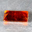 1.07 ct Octagon (7.34 x 3.97 mm) Orange Red Natural Spessartite Garnet Gemstone