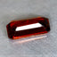 1.93 ct Octagon (9.84 x 5.10 mm) Orange Red Natural Spessartite Garnet Gemstone