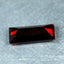 0.92 ct Octagon (7.95 x 3.68 mm) Orange Red Natural Spessartite Garnet Gemstone