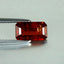 1.99 ct  Octagon Cut (9.28 x 5.46 mm) 100% Natural Orangy Red Spessartite Garnet