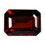 1.92 ct  Octagon Cut (8.33 x 5.86 mm) 100% Natural Orangy Red Spessartite Garnet