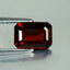 1.92 ct  Octagon Cut (8.33 x 5.86 mm) 100% Natural Orangy Red Spessartite Garnet