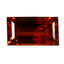 1.54 ct  Octagon Cut (8.45 x 4.72 mm) 100% Natural Orangy Red Spessartite Garnet