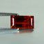 1.54 ct  Octagon Cut (8.45 x 4.72 mm) 100% Natural Orangy Red Spessartite Garnet