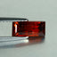 1.46 ct  Octagon Cut (9.05 x 4.09 mm) 100% Natural Orangy Red Spessartite Garnet