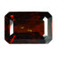 2.21 ct  Octagon Cut (9.03 x 6.08 mm) 100% Natural Orangy Red Spessartite Garnet