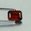 1.29 ct  Octagon Cut (7.07 x 4.92 mm) 100% Natural Orangy Red Spessartite Garnet