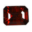 0.73 ct  Octagon Cut (5.63 x 4.32 mm) 100% Natural Orangy Red Spessartite Garnet