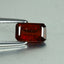 1.05 ct  Octagon Cut (7.61 x 4.57 mm) 100% Natural Orangy Red Spessartite Garnet