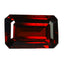 1.97 ct  Octagon Cut (8.61 x 5.46 mm) 100% Natural Orangy Red Spessartite Garnet
