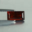1.44 ct  Octagon Cut (8.37 x 4.26 mm) 100% Natural Orangy Red Spessartite Garnet