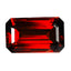 2.32 ct  Octagon Cut (9.48 x 5.77 mm) 100% Natural Orangy Red Spessartite Garnet