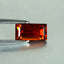 1.49 ct  Octagon Cut (8.24 x 4.32 mm) 100% Natural Orangy Red Spessartite Garnet