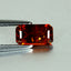 1.31 ct Octagon Cut (7.75 x 4.35 mm) 100% Natural Orangy Red Spessartite Garnet