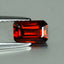 1.25 ct  Octagon Cut (7.26 x 4.73 mm) 100% Natural Orangy Red Spessartite Garnet