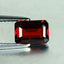1.40 ct  Octagon Cut (7.57 x 5.21 mm) 100% Natural Orangy Red Spessartite Garnet