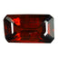 1.05 ct  Octagon Cut (7.32 x 4.15 mm) 100% Natural Orangy Red Spessartite Garnet