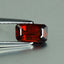 1.05 ct  Octagon Cut (7.32 x 4.15 mm) 100% Natural Orangy Red Spessartite Garnet