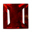 0.51 ct  Cushion Cut (3.93 x 3.88 mm) 100% Natural Orangy Red Spessartite Garnet