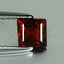 0.68 ct  Cushion Cut (4.80 x 4.75 mm) 100% Natural Orangy Red Spessartite Garnet