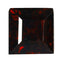 1.01 ct  Cushion Cut (5.27 x 5.19 mm) 100% Natural Orangy Red Spessartite Garnet