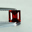 0.89 ct Cushion Cut (5.25 x 5.22 mm) 100% Natural Orangy Red Spessartite Garnet