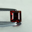 0.92 ct  Cushion Cut (4.93 x 4.90 mm) 100% Natural Orangy Red Spessartite Garnet