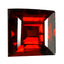 0.58 ct  Cushion Cut (4.45 x 4.39 mm) 100% Natural Orangy Red Spessartite Garnet