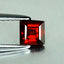 0.58 ct  Cushion Cut (4.45 x 4.39 mm) 100% Natural Orangy Red Spessartite Garnet
